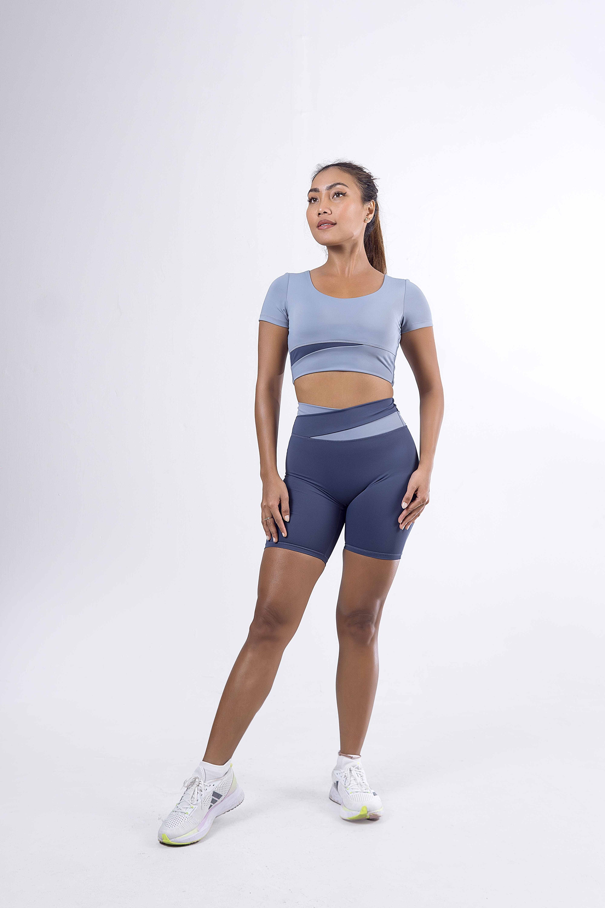 Flex Set - Tees Sportbra with Short Pants