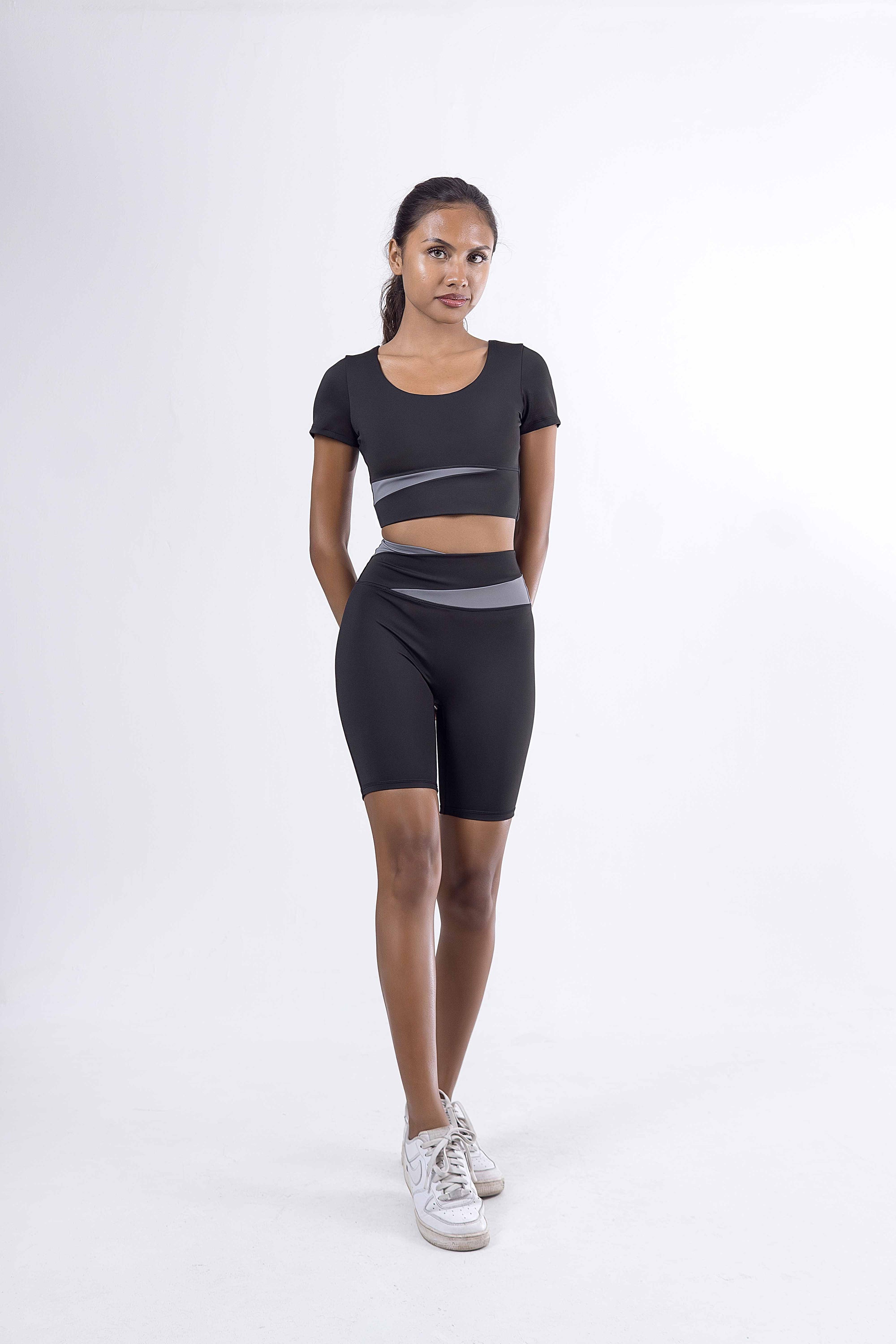 Flex Set - Tees Sportbra with Short Pants