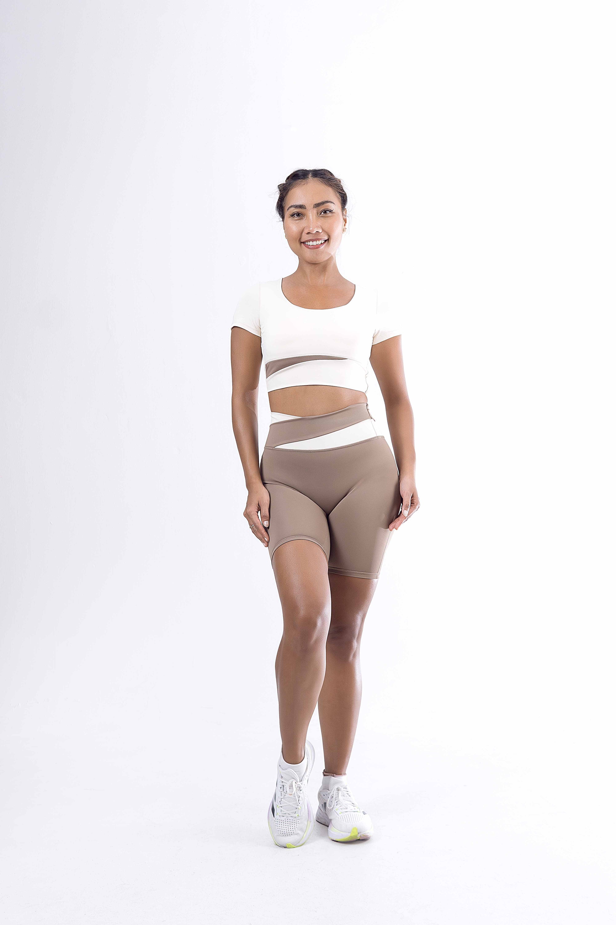 Flex Set - Tees Sportbra with Short Pants